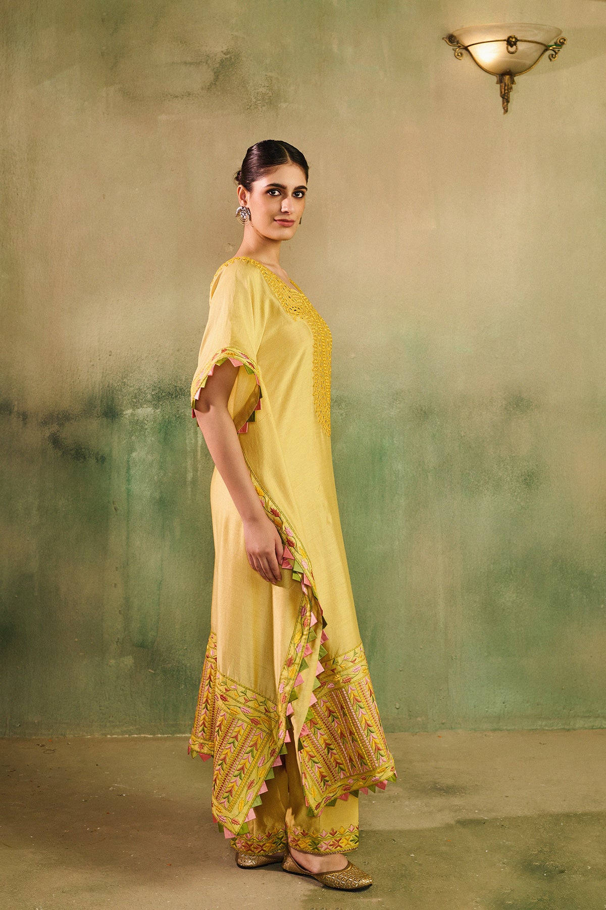 Hunar kaftan kurta pants