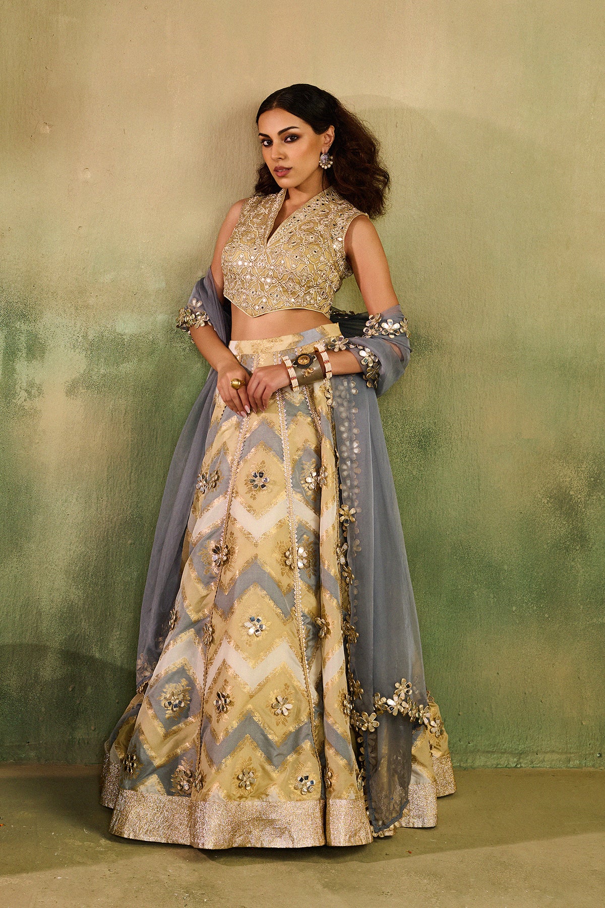 Rangrez blue Lehenga Set