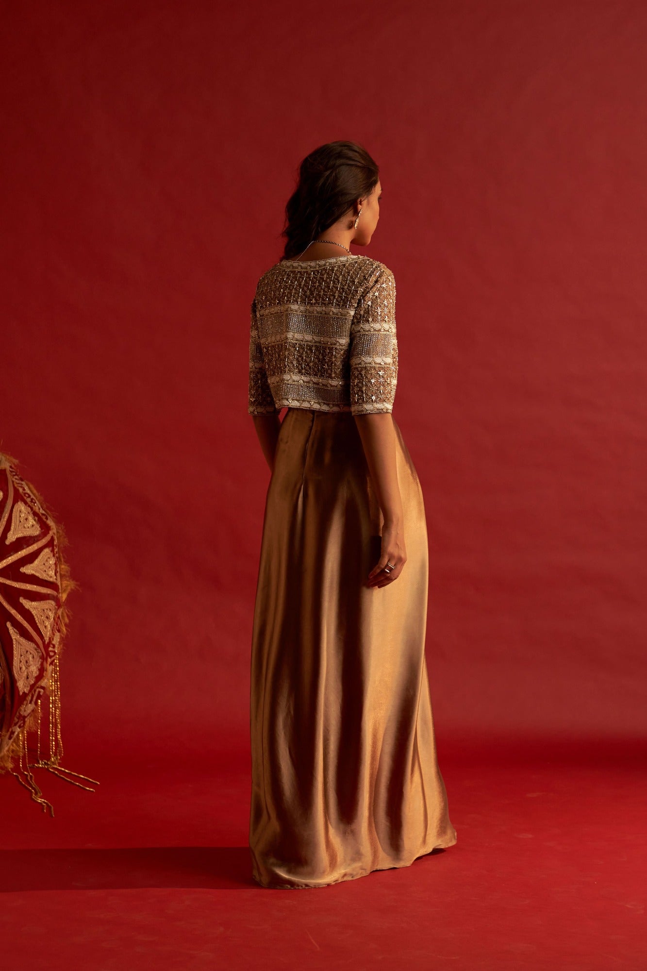 Copper Gold Gown